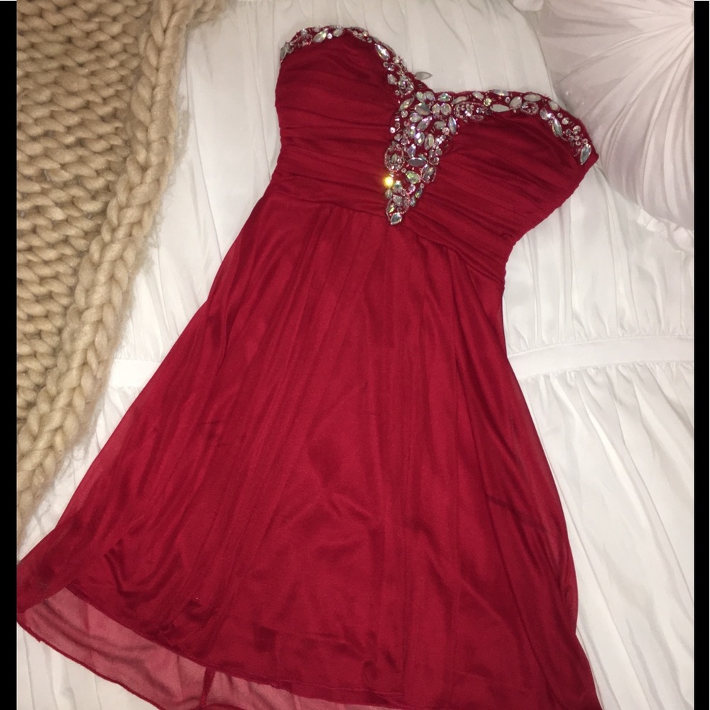 Red dress